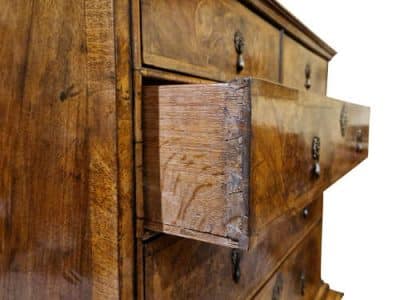William & Mary Walnut Chest on Stand Antique Chests 8