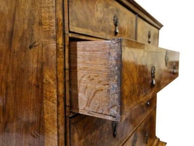 William & Mary Walnut Chest on Stand - Image 6