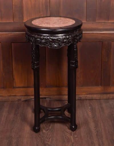 Chinese Carved Hardwood Vase Stand SAI1832 - Image 10