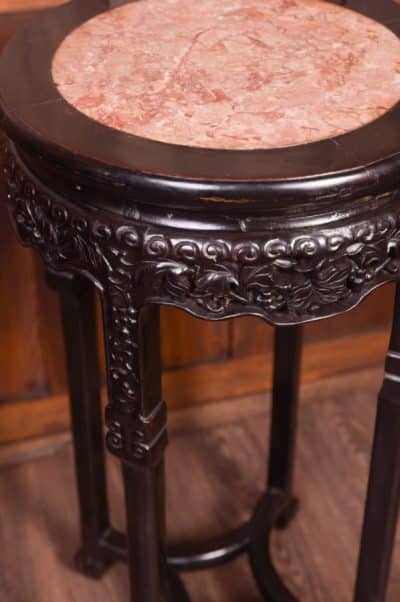 Chinese Carved Hardwood Vase Stand SAI1832 - Image 7