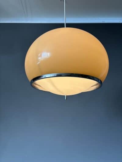Italian Mid Century Pendant Light by Guzzini 1970s Ceiling Light Antique Lighting 5