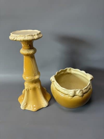 Art Nouveau Jardinere on Stand c1895 - Image 3