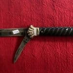Ornate twin blade pocket knife Antique French Antique Knives
