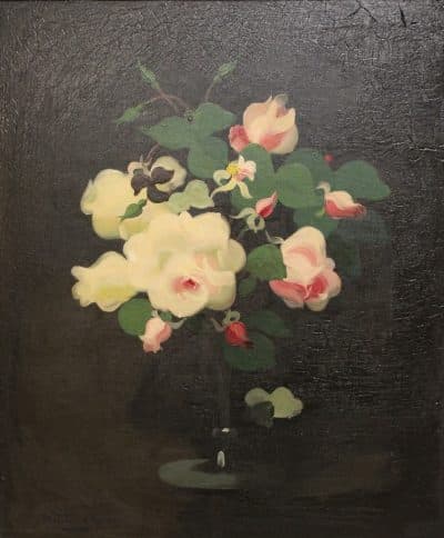 James Stuart Park Still life of Roses Antique Art 4