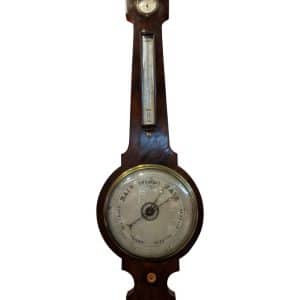 A Fine George III Banjo Barometer Scientific Antiques 3
