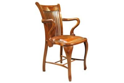 Mahogany desk chair - Image 3