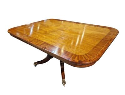 Georgian Mahogany Tilt Top Dining Table Antique Furniture 4