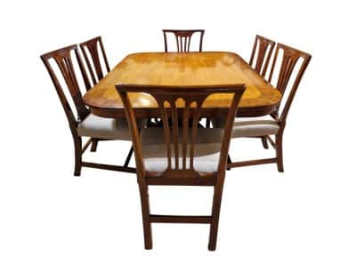 Georgian Mahogany Tilt Top Dining Table Antique Furniture 8