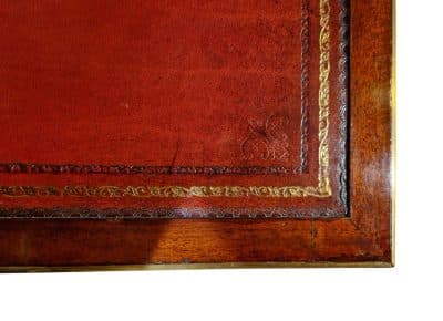 French Mahogany Writing Table - Image 4