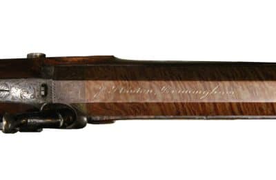 Pair of percussion dueling/target pistols - Image 4