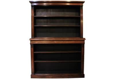 Early19thc Rosewood Open Bookcase Antique Bookcases 3