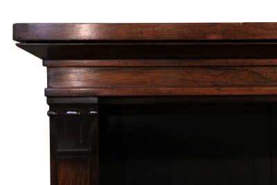 Early19thc Rosewood Open Bookcase - Image 4