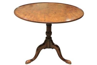 18th Dishtop Circular Table Antique Furniture 3