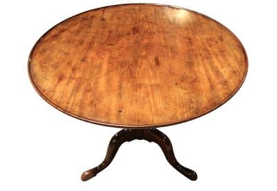 18th Dishtop Circular Table Antique Furniture 4