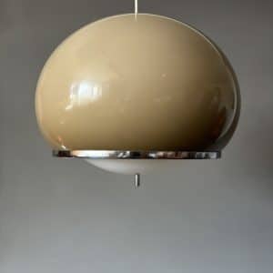 Italian Mid Century Pendant Light by Guzzini 1970s Ceiling Light Antique Lighting