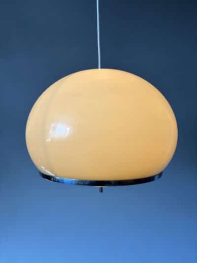 Italian Mid Century Pendant Light by Guzzini 1970s Ceiling Light Antique Lighting 8