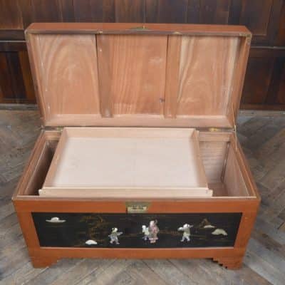 Chinese Camphor Wood Storage / Blanket Box SAI3277 Antique Boxes 11