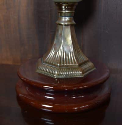 Hand Painted Oil/ Paraffin Lamp SAI3198 Antique Lighting 7