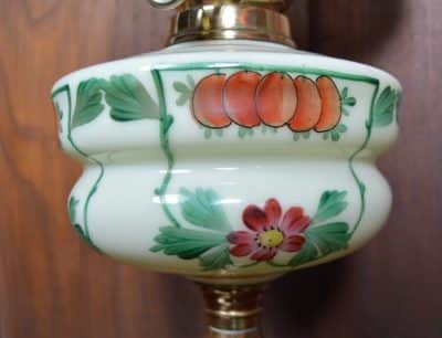 Hand Painted Oil/ Paraffin Lamp SAI3198 - Image 4