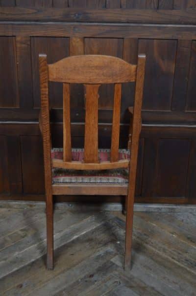 Oak Arts & Crafts Arm Chair SAI3183 Antique Chairs 6