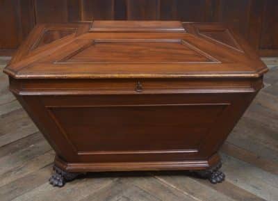 Mahogany Sarcophagus Shaped Wine Cooler SAI1677