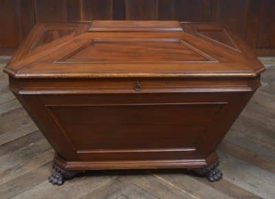 Mahogany Sarcophagus Shaped Wine Cooler SAI1677 Miscellaneous 3