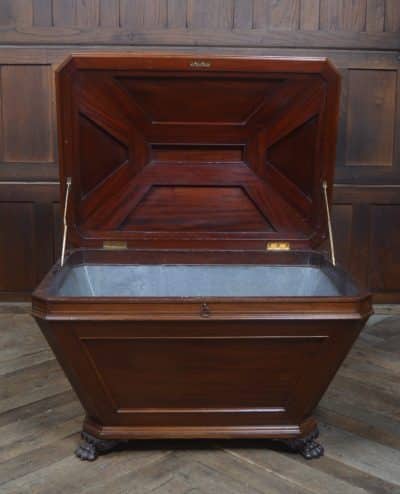 Mahogany Sarcophagus Shaped Wine Cooler SAI1677 Miscellaneous 11