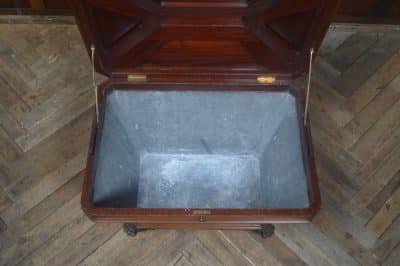 Mahogany Sarcophagus Shaped Wine Cooler SAI1677 - Image 8