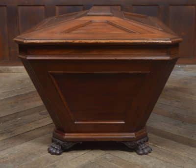 Mahogany Sarcophagus Shaped Wine Cooler SAI1677 - Image 6