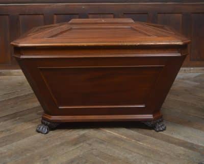 Mahogany Sarcophagus Shaped Wine Cooler SAI1677 - Image 5