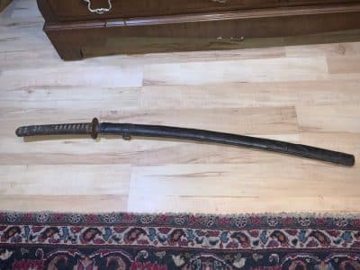 Japanese 2WW Officers Sword Antique Swords 8