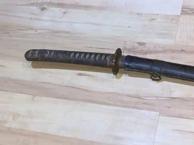 Japanese 2WW Officers Sword Antique Swords 9