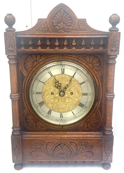 Twin Fusee Bracket Clock