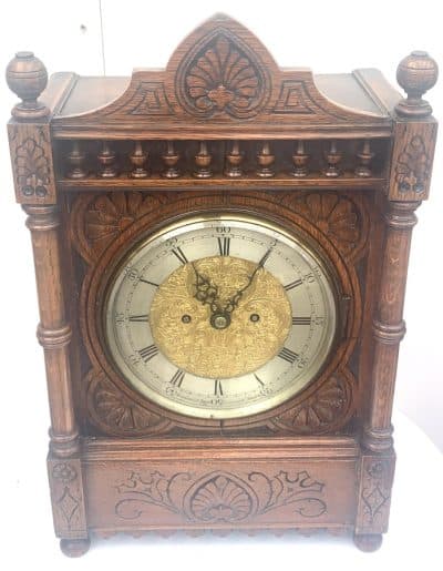 Twin Fusee Bracket Clock