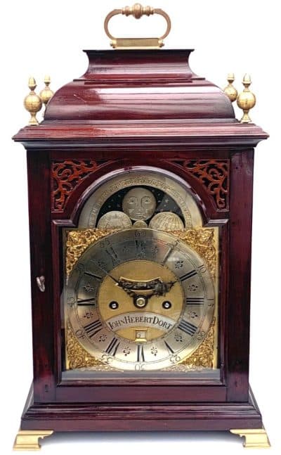Antique Verge Bell Top Bracket Clock