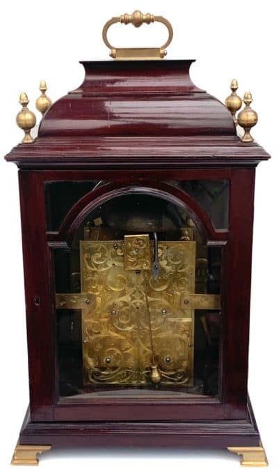 Antique Verge Bell Top Bracket Clock