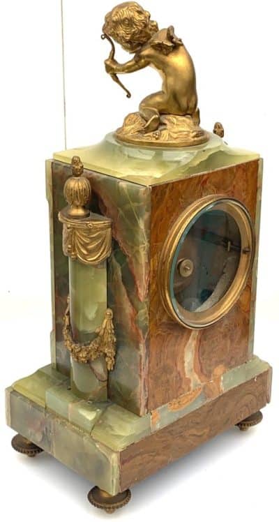 French Marble Mantel Clock