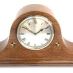 Mahogany Timepiece Mantel Clock