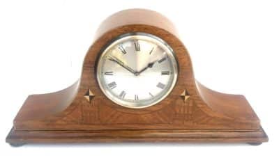 Mahogany Timepiece Mantel Clock