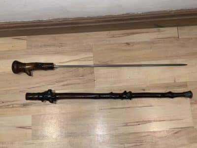 Highlanders walking Staff sword stick rare - Image 12