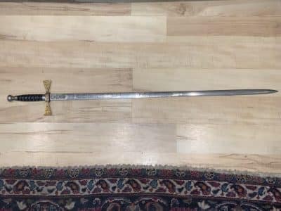 Masonic Sword by Wilkinson Sword Cutlers to the Queen
