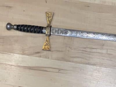 Masonic Sword by Wilkinson Sword Cutlers to the Queen Antique Swords 4