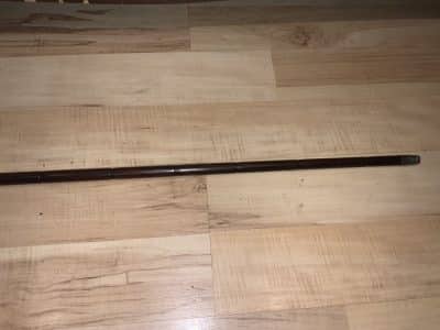 Partridge Wood Gentleman’s walking stick sword stick with silver mount Miscellaneous 12