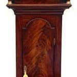 19THC English Longcase Clock in Mahogany