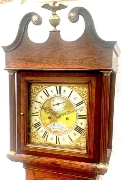19THC English 8-Day Longcase Clock
