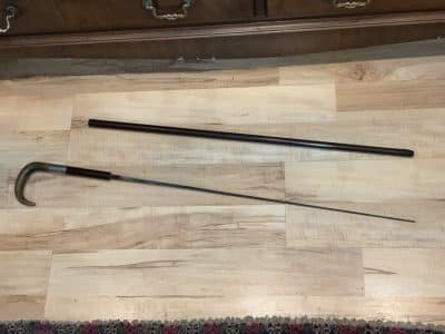 Elegant gentleman’s walking stick sword stick Miscellaneous 16