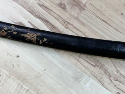 Wakizashi sword Scabbard/sheath Lacquered wood Antique Swords 10