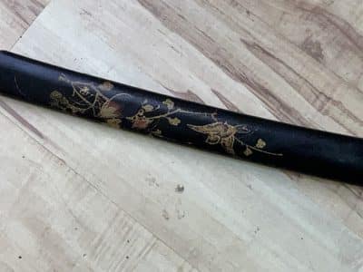 Wakizashi sword Scabbard/sheath Lacquered wood - Image 7