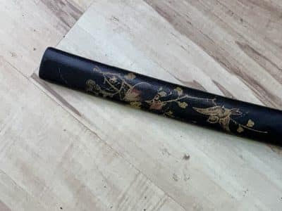 Wakizashi sword Scabbard/sheath Lacquered wood - Image 6