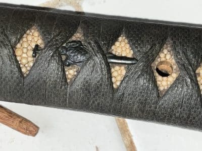 Wakizashi sword Scabbard/sheath Lacquered wood - Image 30